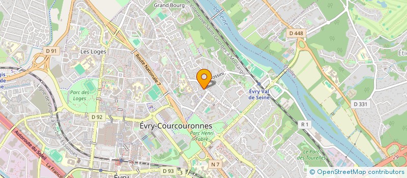localisation de l'entreprise LUCY RENOV à EVRY-COURCOURONNES