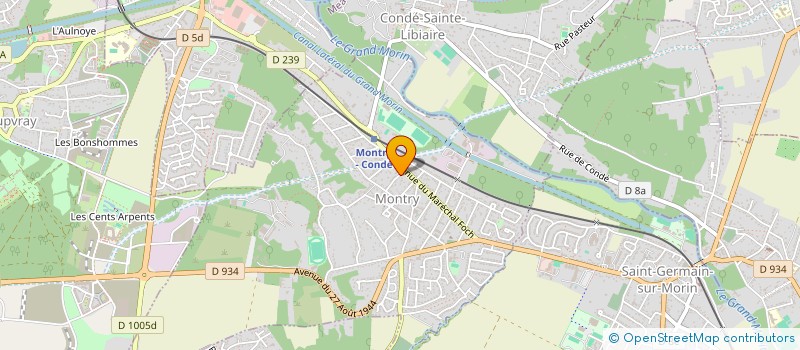 localisation de l'entreprise LUCYAD  MONTRY