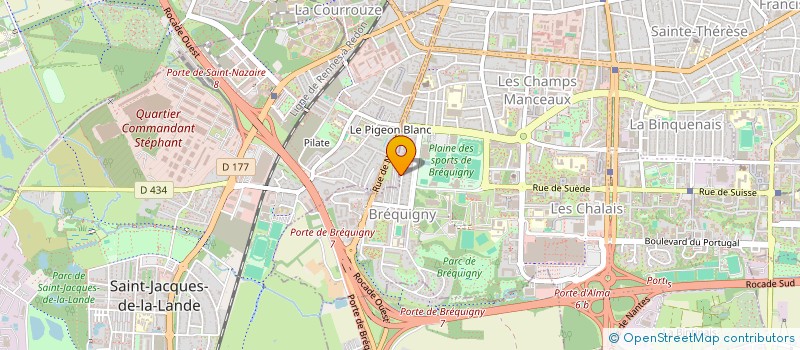localisation de l'entreprise LUCYAN  RENNES