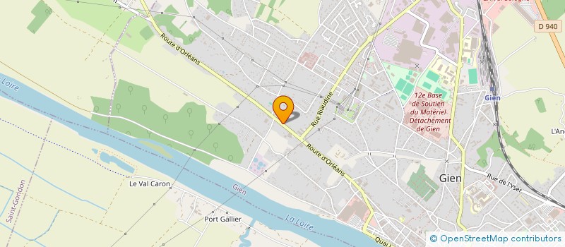 localisation de l'entreprise LUCYANE  GIEN