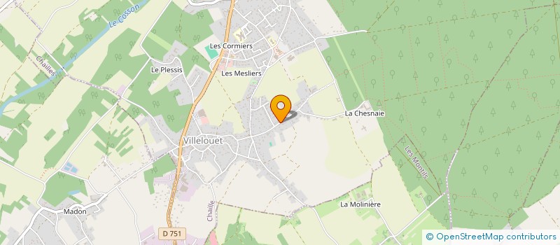 localisation de l'entreprise LUCYOLE  CHAILLES