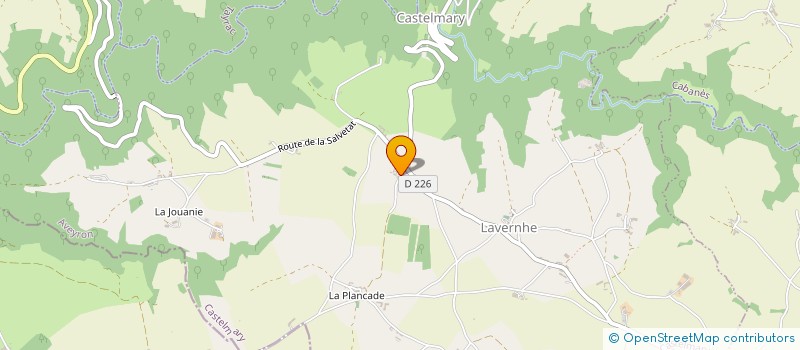 localisation de l'entreprise LUCYR VINS à CASTELMARY