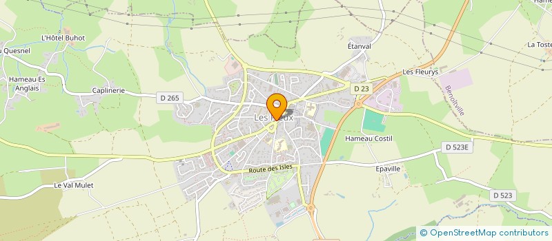 localisation de l'entreprise LUD à LES PIEUX