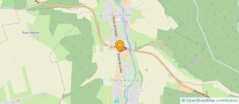 localisation de l'entreprise LUD'AUTO 76  TORCY-LE-GRAND