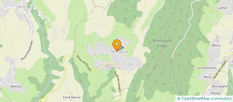 localisation de l'entreprise LUD'AUTOSPORT  NONGLARD