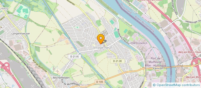 localisation de l'entreprise LUD MANAGEMENT  VILLAGE-NEUF