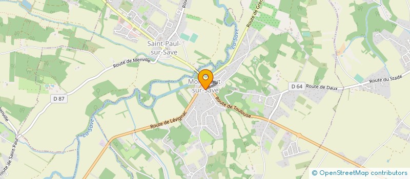 localisation de l'entreprise LUD'O SERVICES  LEVIGNAC