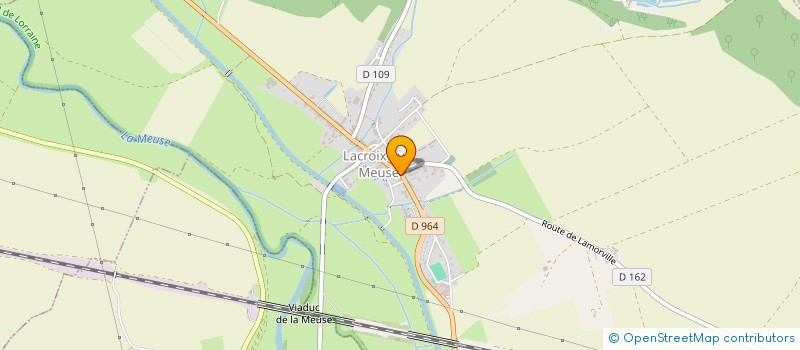 localisation de l'entreprise LUDA à LACROIX-SUR-MEUSE
