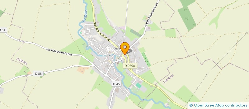 localisation de l'entreprise LUDA  HASPRES