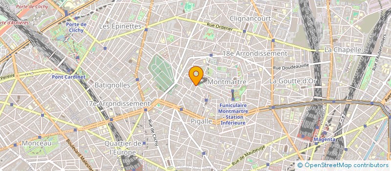 localisation de l'entreprise LUDAJ à PARIS