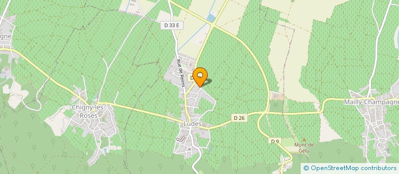 localisation de l'entreprise LUDALC  LUDES