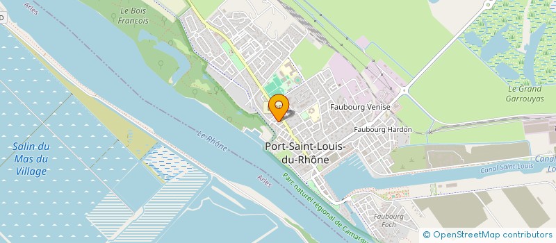 localisation de l'entreprise LUDAND à PORT-SAINT-LOUIS-DU-RHONE