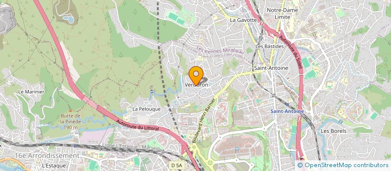 localisation de l'entreprise LUDEA  BEDARRIDES