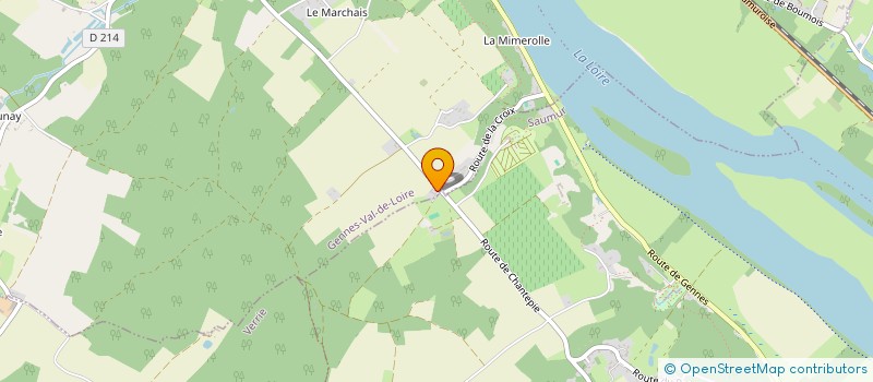 localisation de l'entreprise LUDEAU  GENNES-VAL-DE-LOIRE