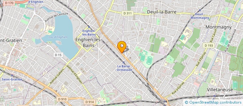 localisation de l'entreprise LUDEKO à DEUIL LA BARRE