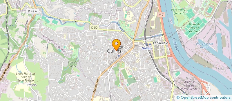 localisation de l'entreprise LUDELIS  DARDILLY