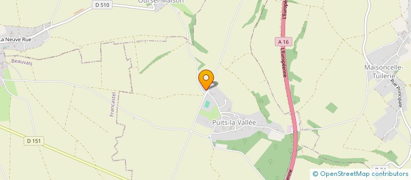 localisation de l'entreprise LUDEME  PUITS-LA-VALLEE