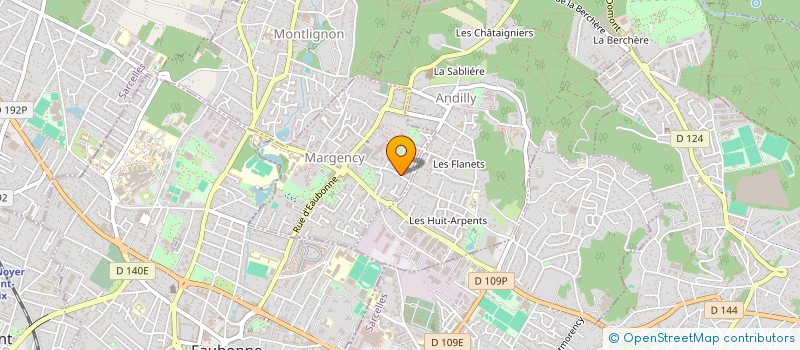 localisation de l'entreprise LUDENA  MARGENCY