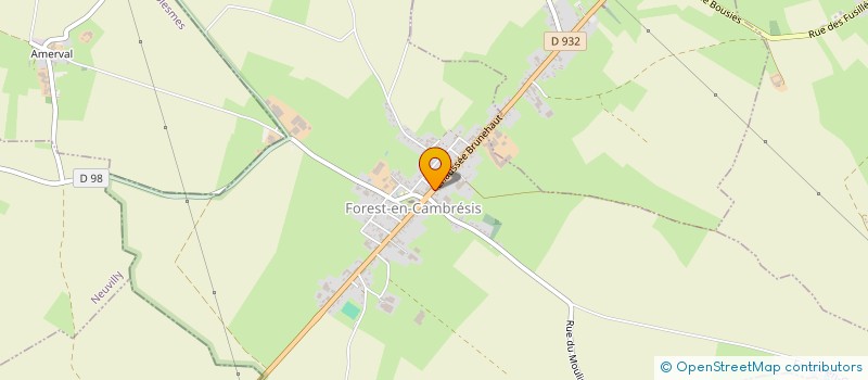 localisation de l'entreprise LUDENCO IMMO  CROIX-CALUYAU