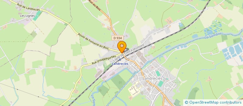 localisation de l'entreprise LUDENCO VET  LOUVIGNIES-QUESNOY