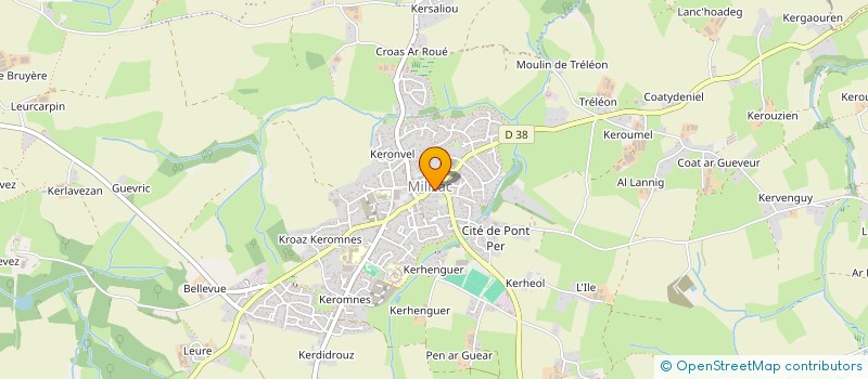 localisation de l'entreprise LUDENN  SAINT-RENAN