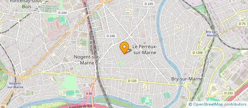 localisation de l'entreprise LUDEST  LE PERREUX-SUR-MARNE
