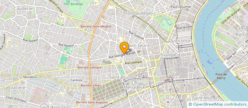 localisation de l'entreprise LUDGER  BORDEAUX