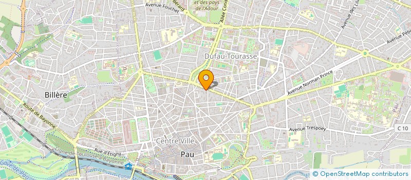 localisation de l'entreprise LUDI-MATIK à PAU