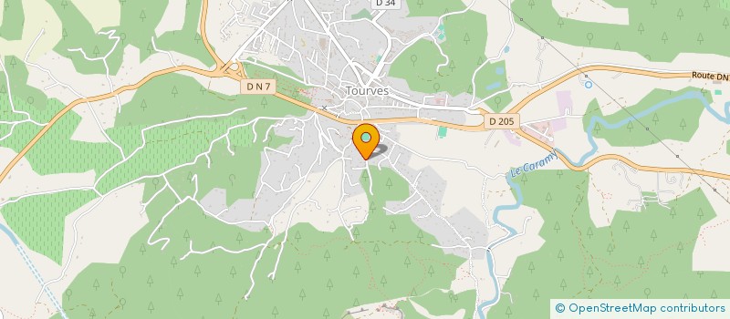 localisation de l'entreprise LUDI'NAMITE ZUMBA  TOURVES