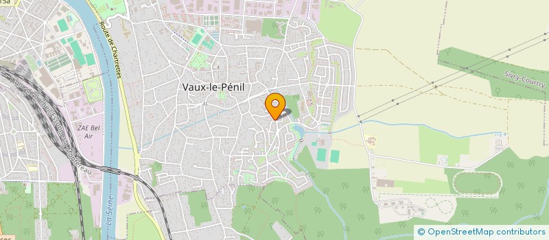 localisation de l'entreprise LUDI'VAUX à VAUX-LE-PENIL