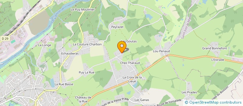 localisation de l'entreprise LUDIAM à PANAZOL