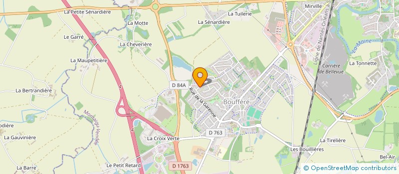 localisation de l'entreprise LUDIBATI à MONTAIGU-VENDEE