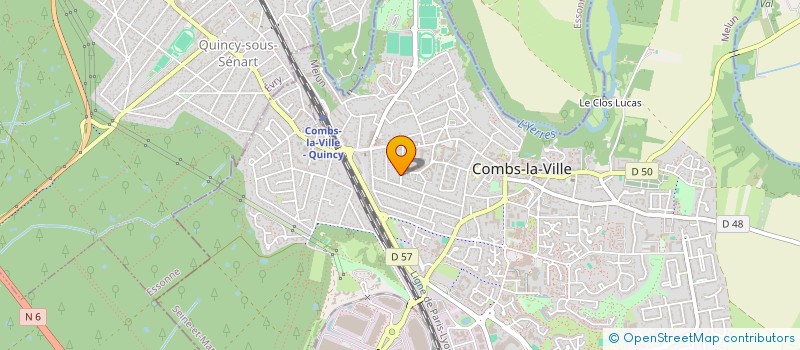 localisation de l'entreprise LUDIBUX  COMBS-LA-VILLE