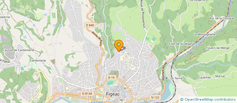 localisation de l'entreprise LUDICA à CAMBES