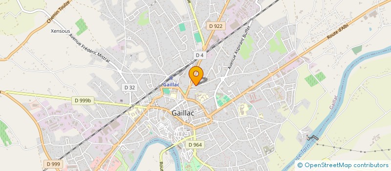 localisation de l'entreprise LUDIGA-ASSOCIATION LUDIQUE GALLACOISE  GAILLAC