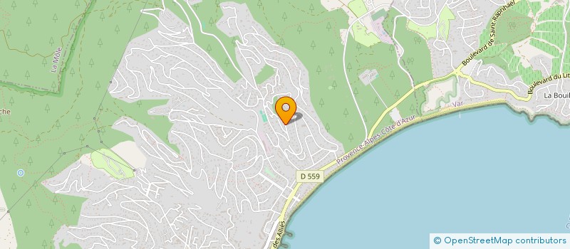 localisation de l'entreprise LUDIGREG à CAVALAIRE-SUR-MER