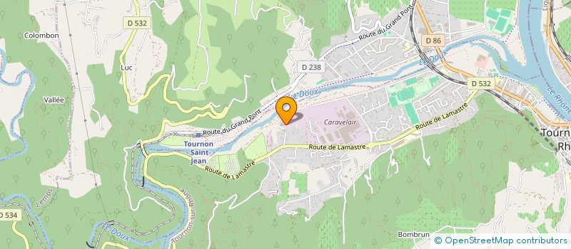 localisation de l'entreprise LUDIKE à TOURNON-SUR-RHONE