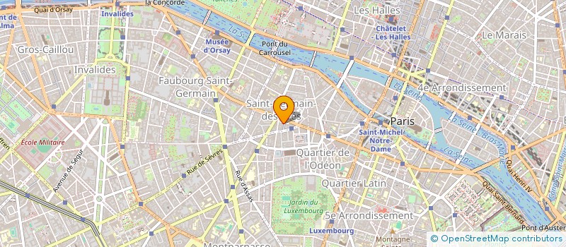 localisation de l'entreprise LUDIKLAND 74 à NEUILLY-SUR-SEINE