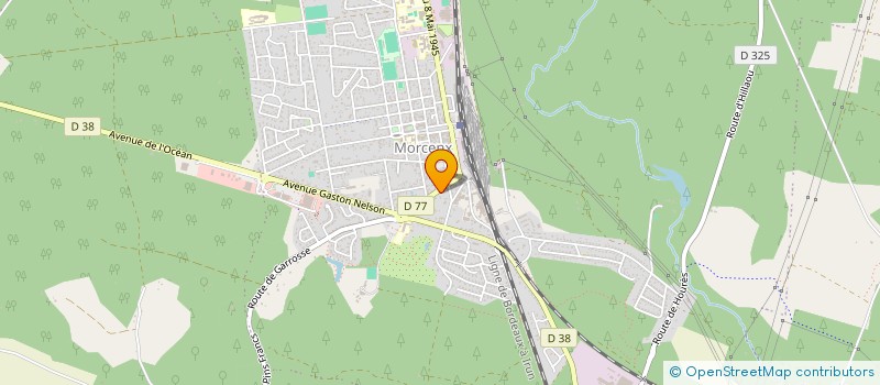 localisation de l'entreprise LUDIKLANDES à MORCENX-LA-NOUVELLE