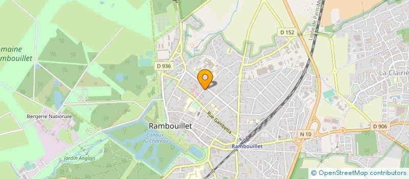 localisation de l'entreprise LUDILANGUES à RAMBOUILLET