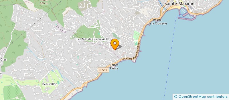 localisation de l'entreprise LUDILANGUES à SAINTE MAXIME