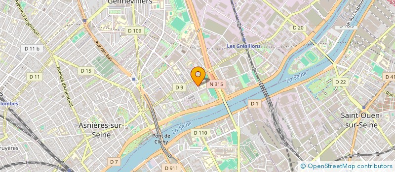 localisation de l'entreprise LUDIMINI à ASNIERES-SUR-SEINE