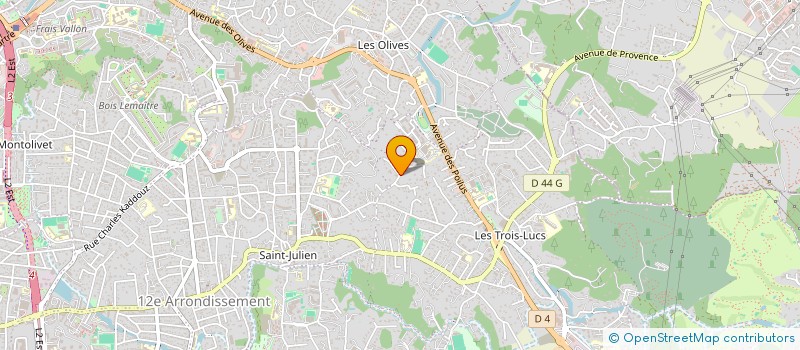 localisation de l'entreprise LUDINAT CONSEIL  MARSEILLE