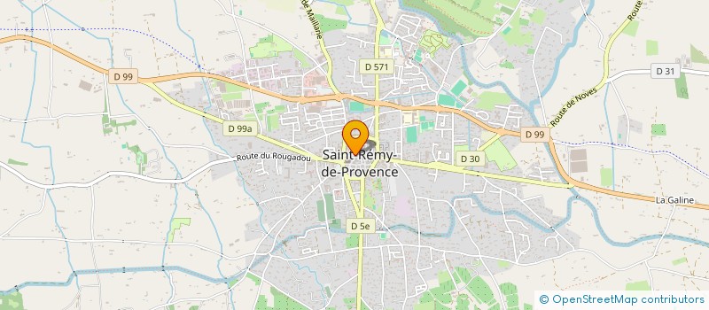 localisation de l'entreprise LUDINE à SAINT-REMY-DE-PROVENCE