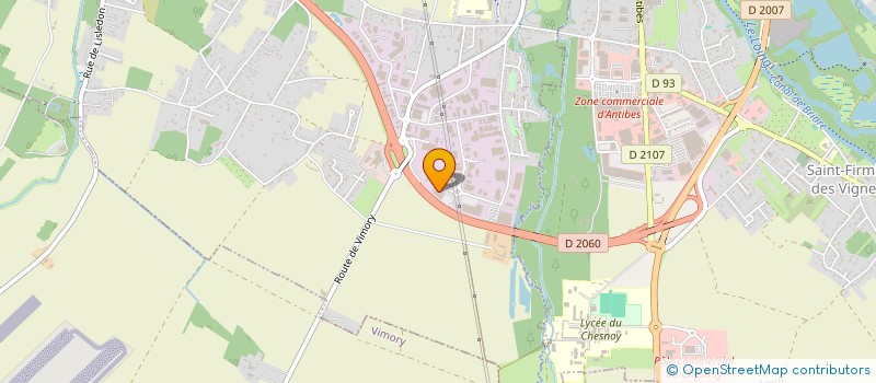localisation de l'entreprise LUDIPHAEL à VILLEMANDEUR