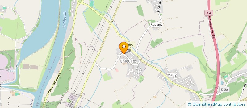 localisation de l'entreprise LUDIQ  CHIEULLES