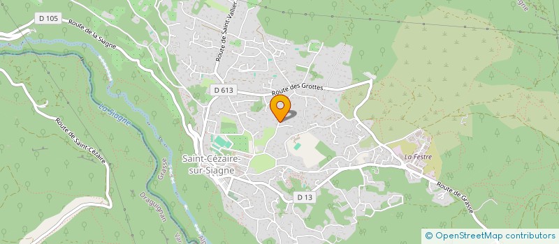 localisation de l'entreprise LUDIQCREA à SAINT-CEZAIRE-SUR-SIAGNE