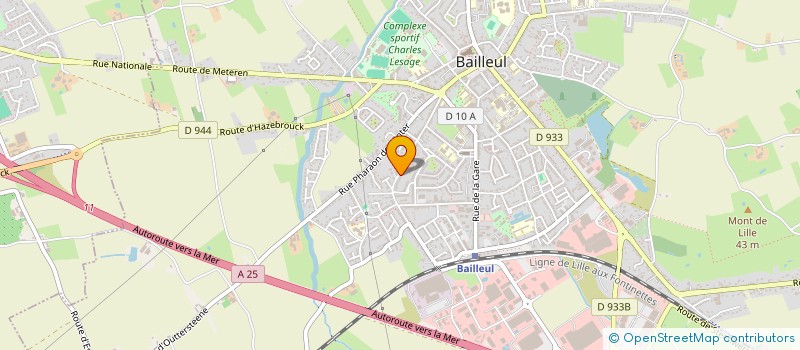 localisation de l'entreprise LUDIQUE - SPORT FR à BAILLEUL