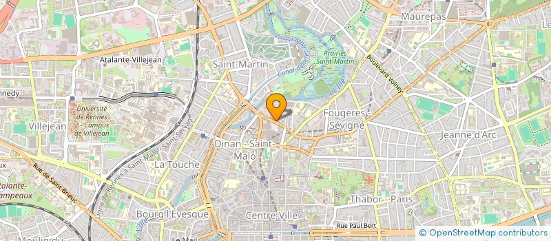 localisation de l'entreprise LUDIQUEER  RENNES