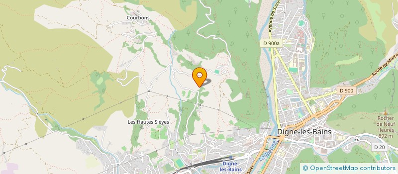 localisation de l'entreprise LUDIRUNNER à DIGNE-LES-BAINS